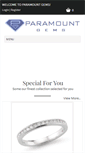 Mobile Screenshot of paramountgems.com